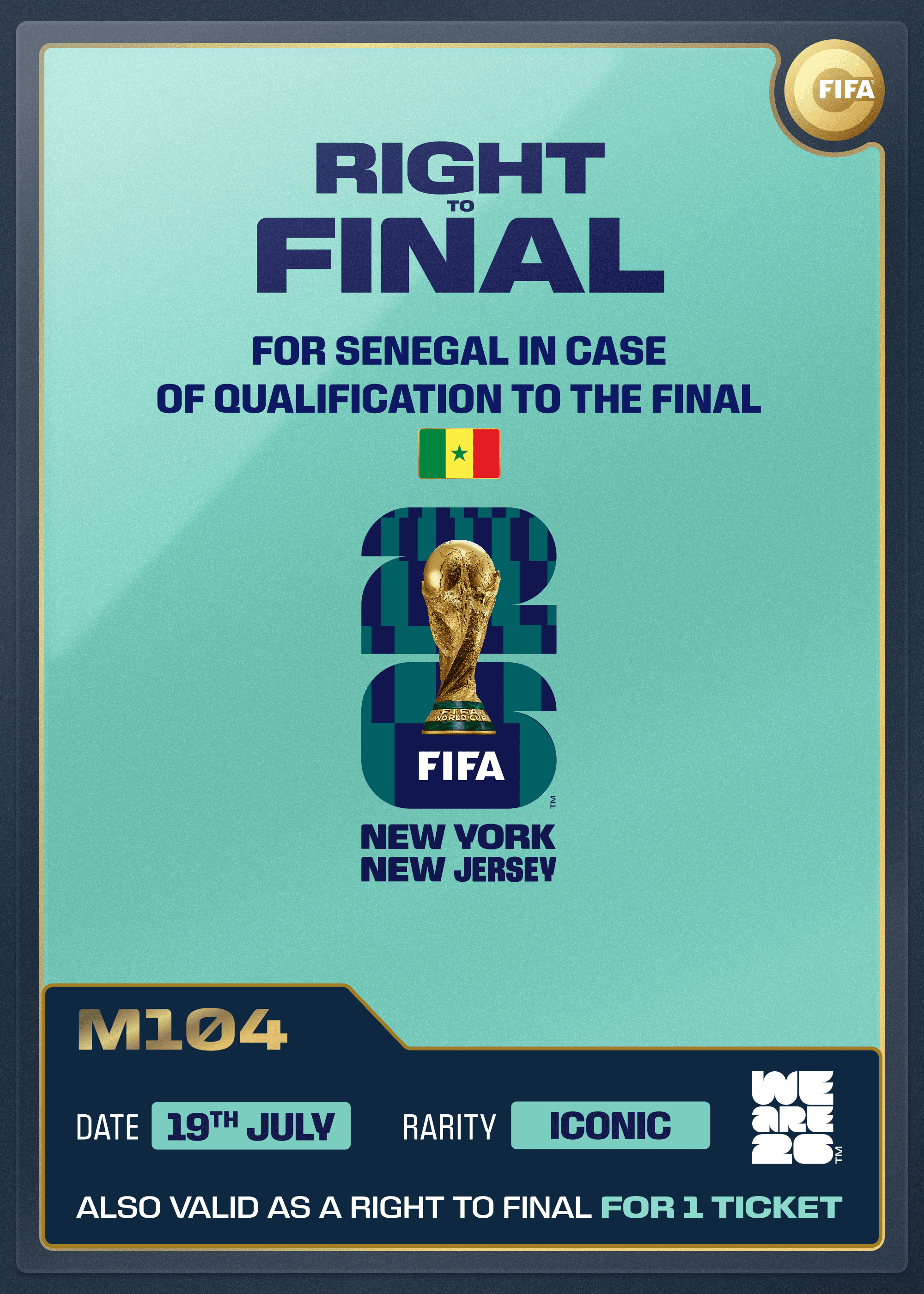 Right to Final: Team Senegal