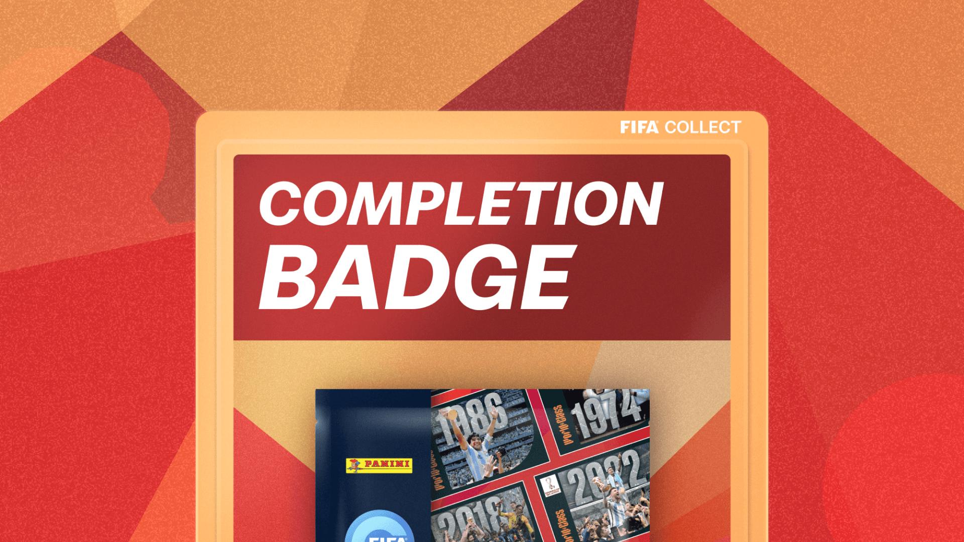 Sorpresa - Desafío Panini Trophy Lift - Sello de Finalización de Colección