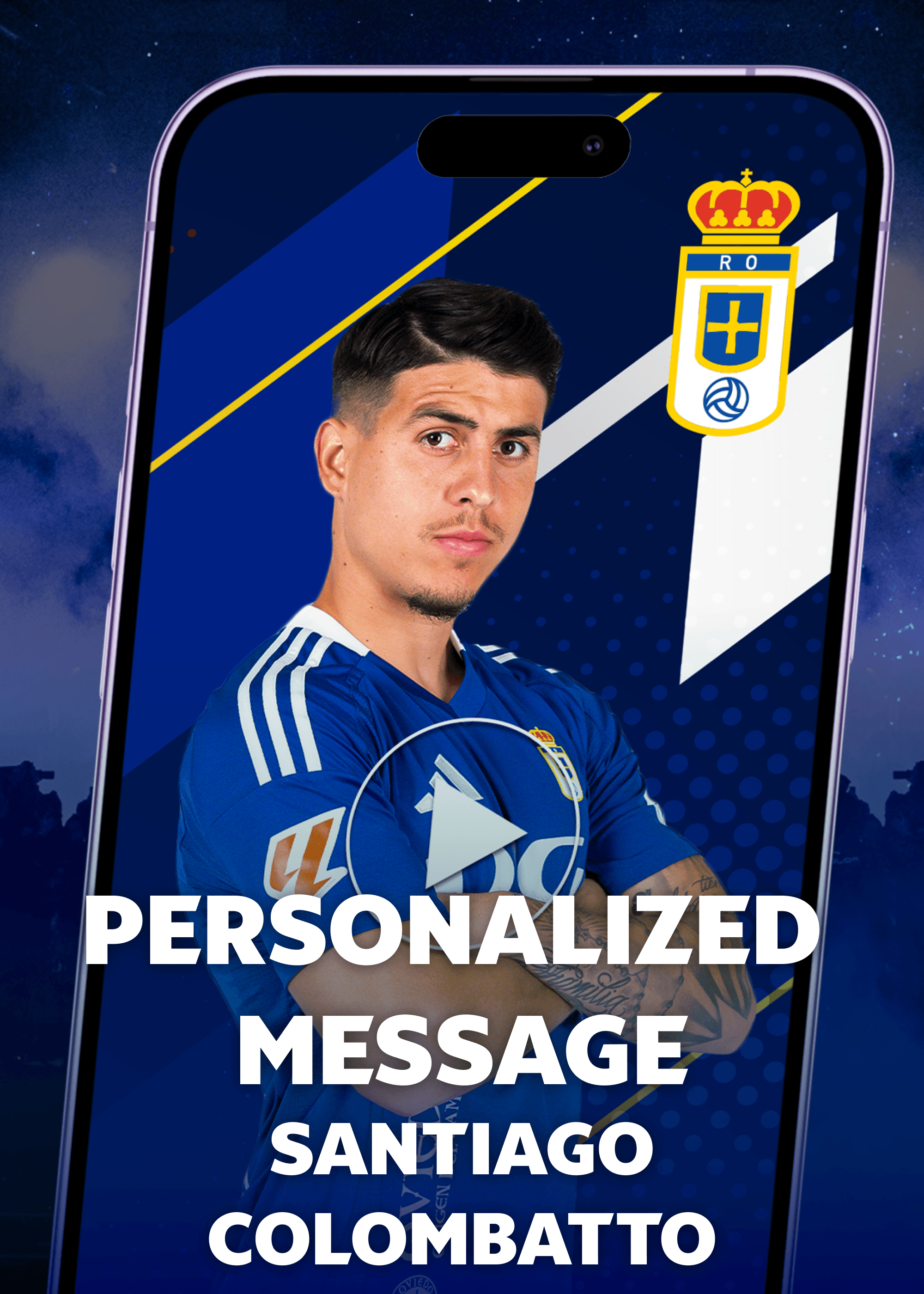 Personalized video message from Santiago Colombatto