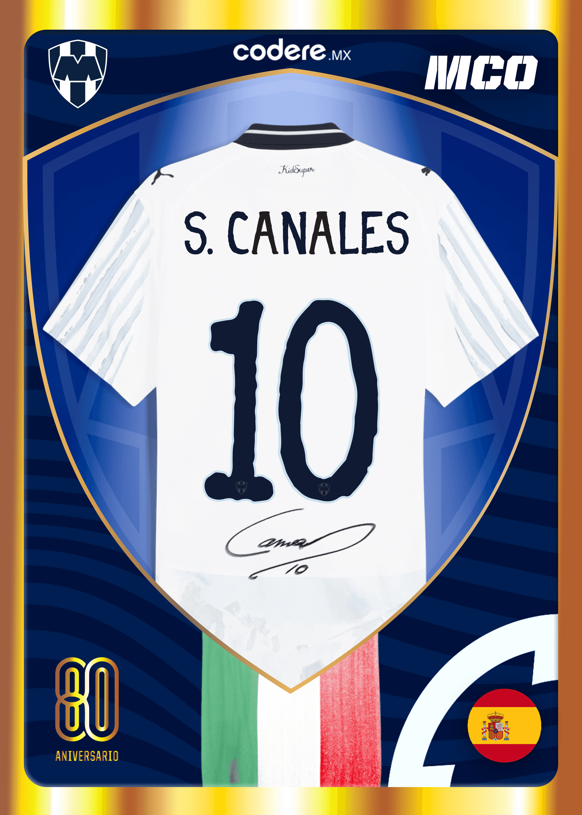 10. Sergio Canales - Signed