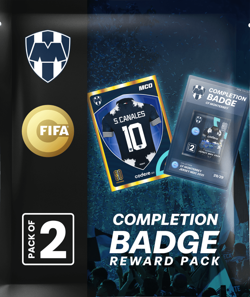 CF Monterrey - Jersey MDC 2025 | 80 Aniversario Reward Pack