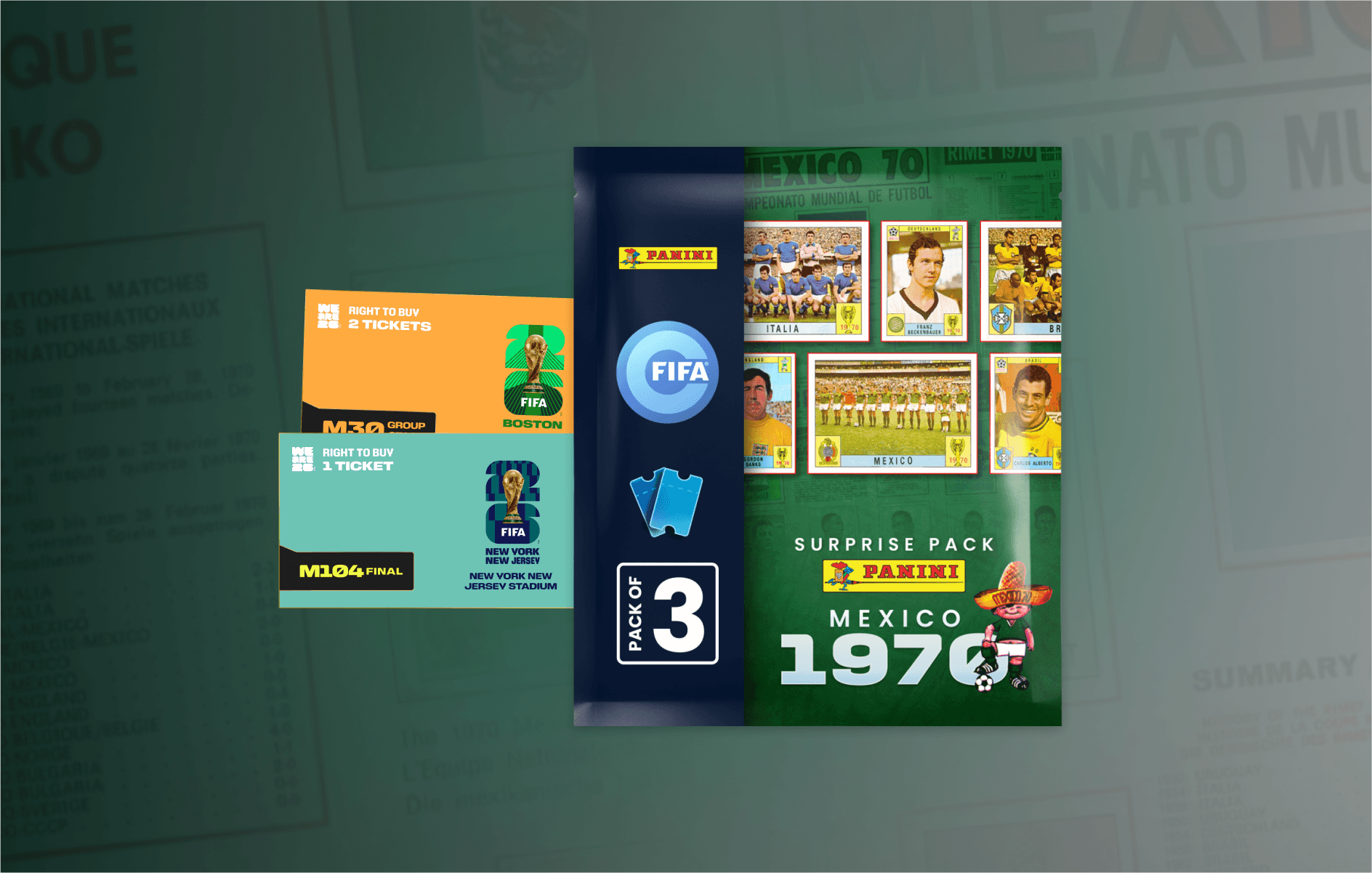 Surprise - Panini Mexico 1970