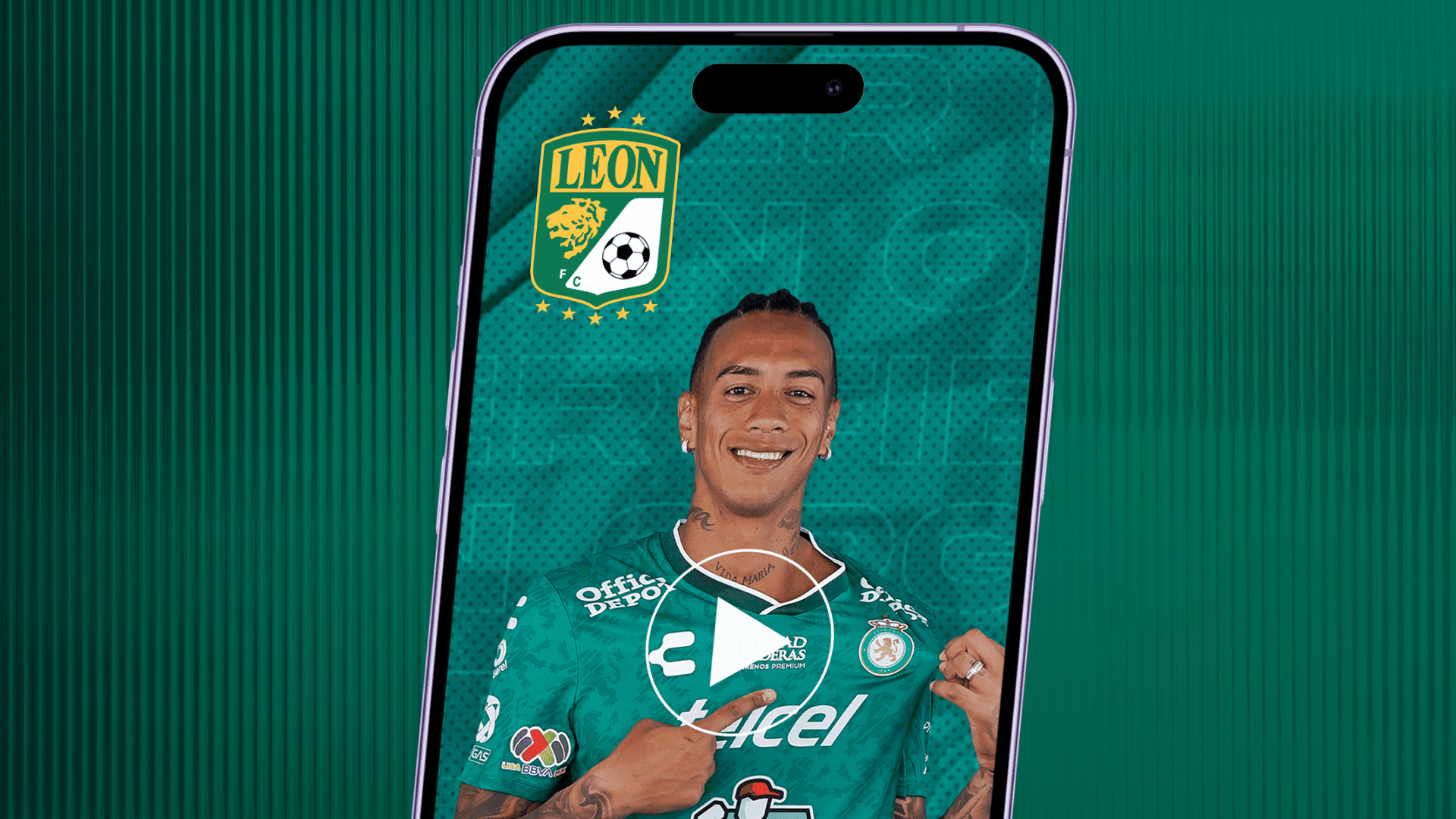 Personalized video message from Jhonder Cádiz