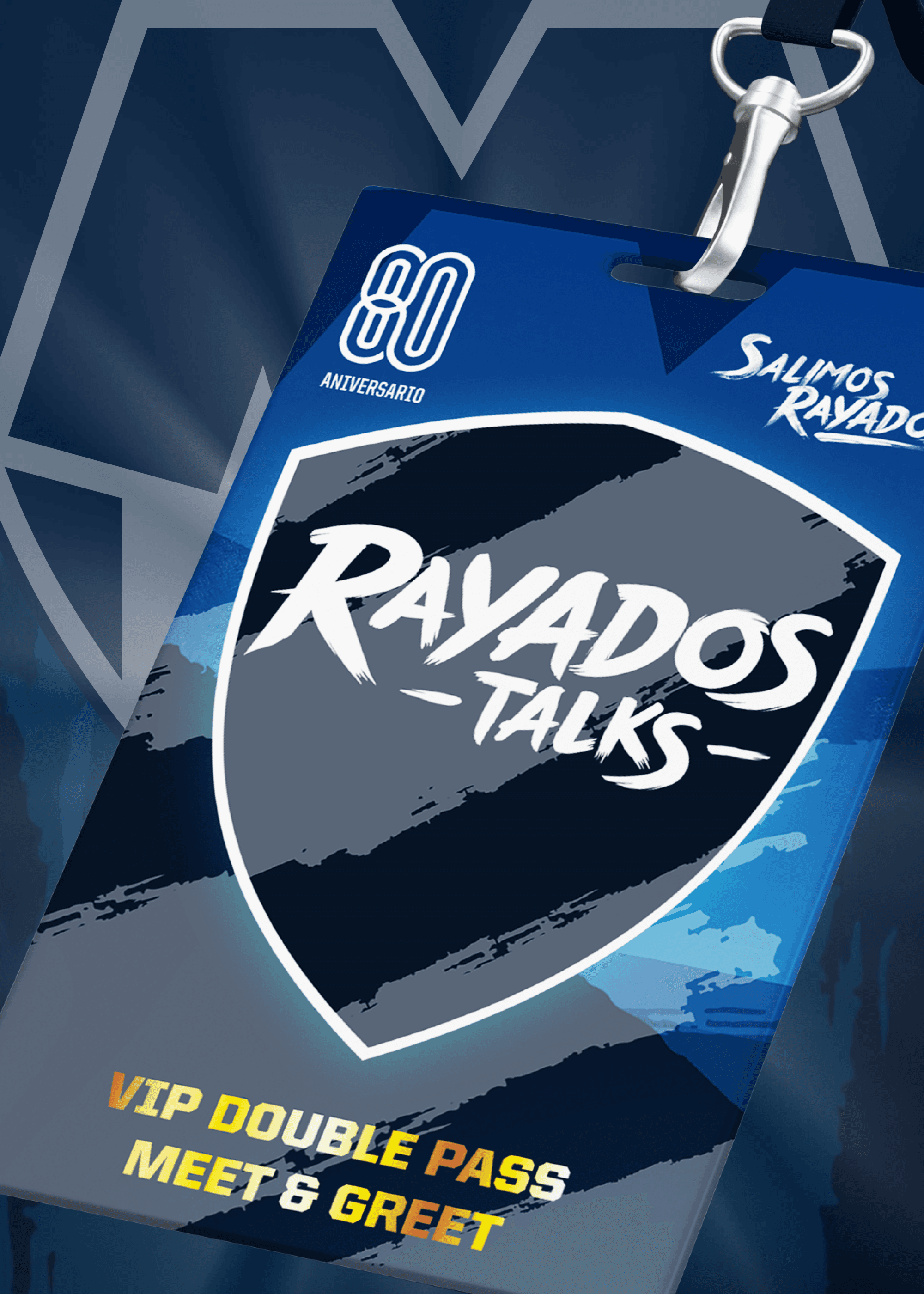 Rayados Talks - VIP Pass + Meet & Greet with a panelist