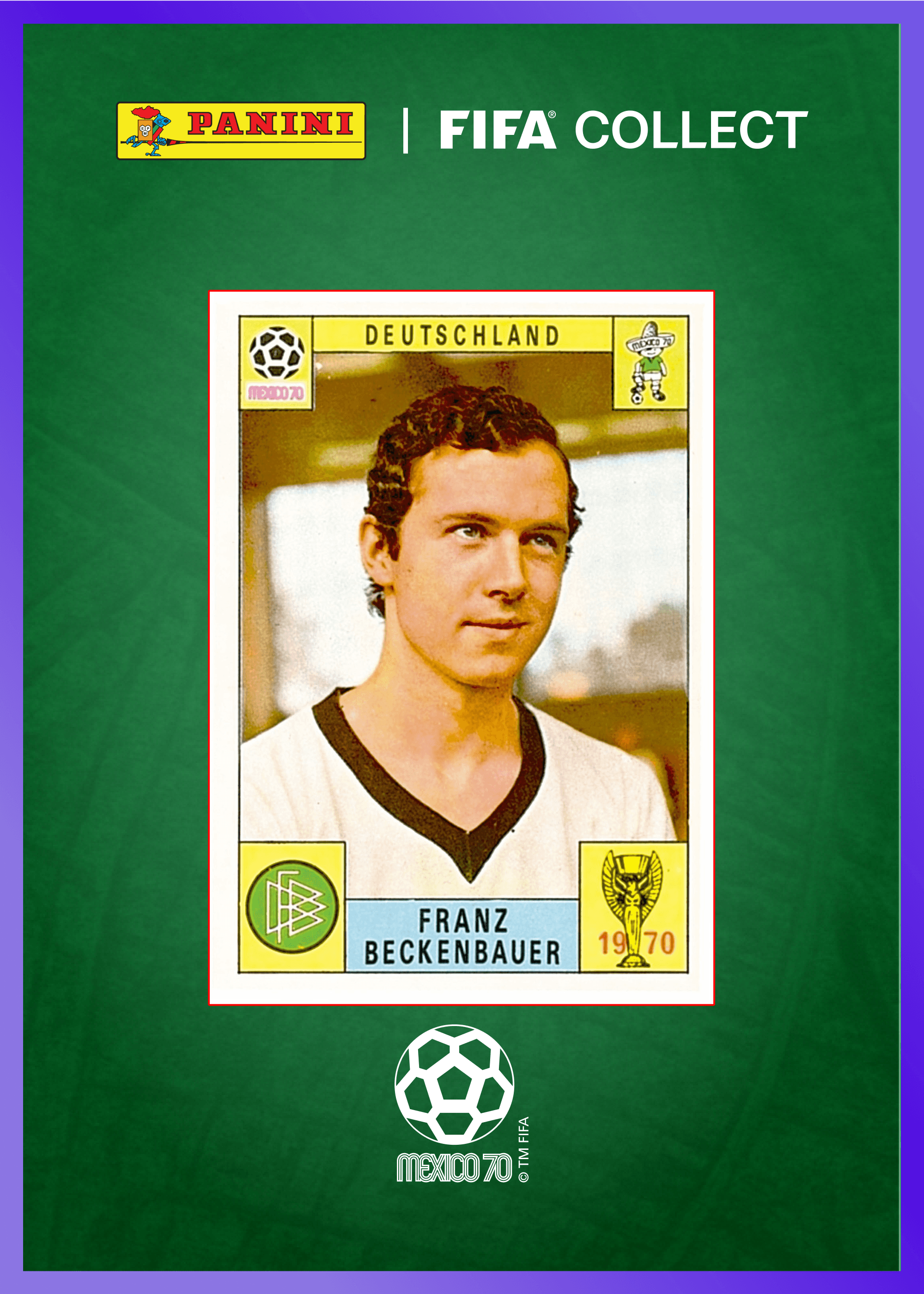 Franz Beckenbauer - MEXICO 1970