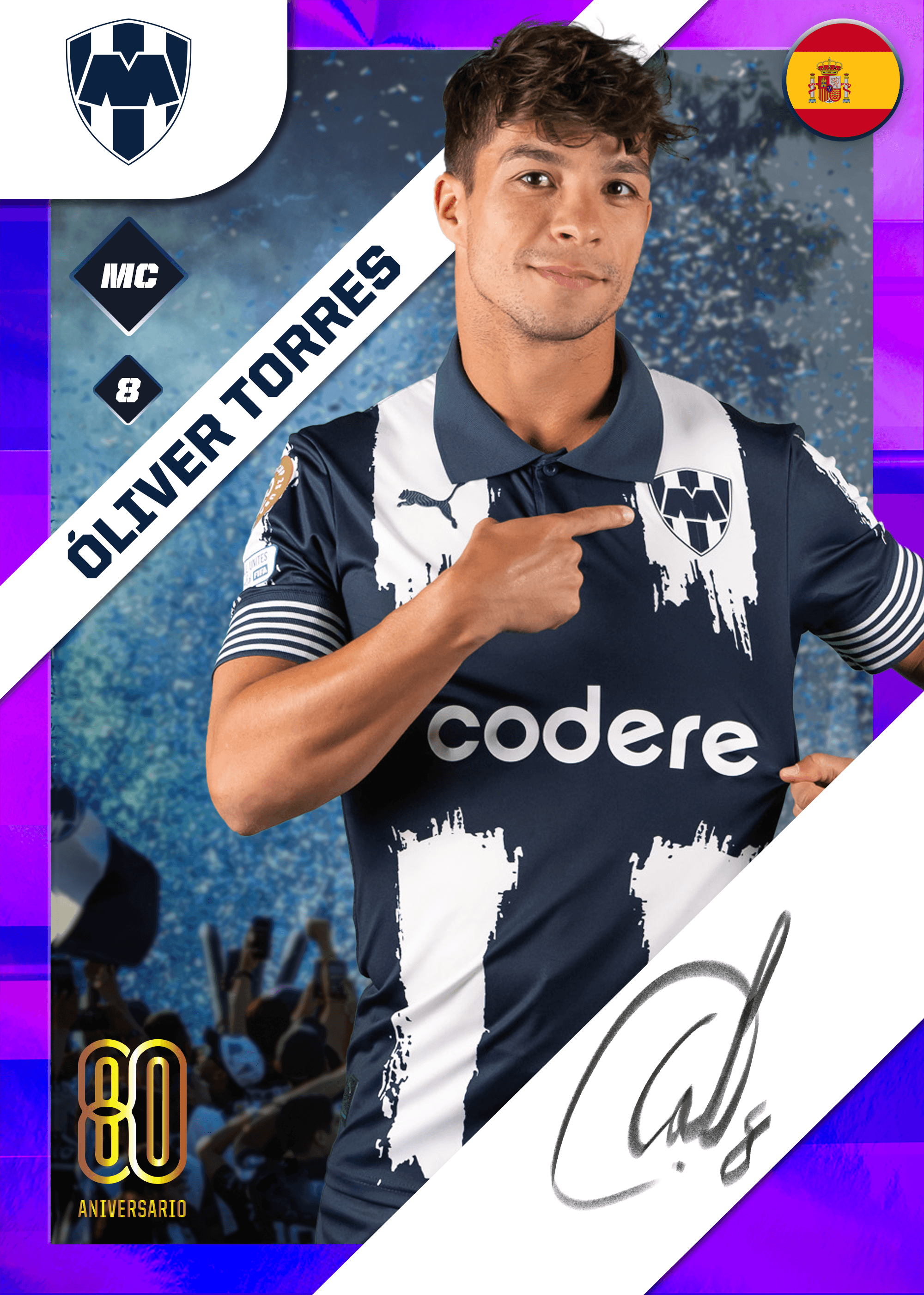 Óliver Torres - Signed