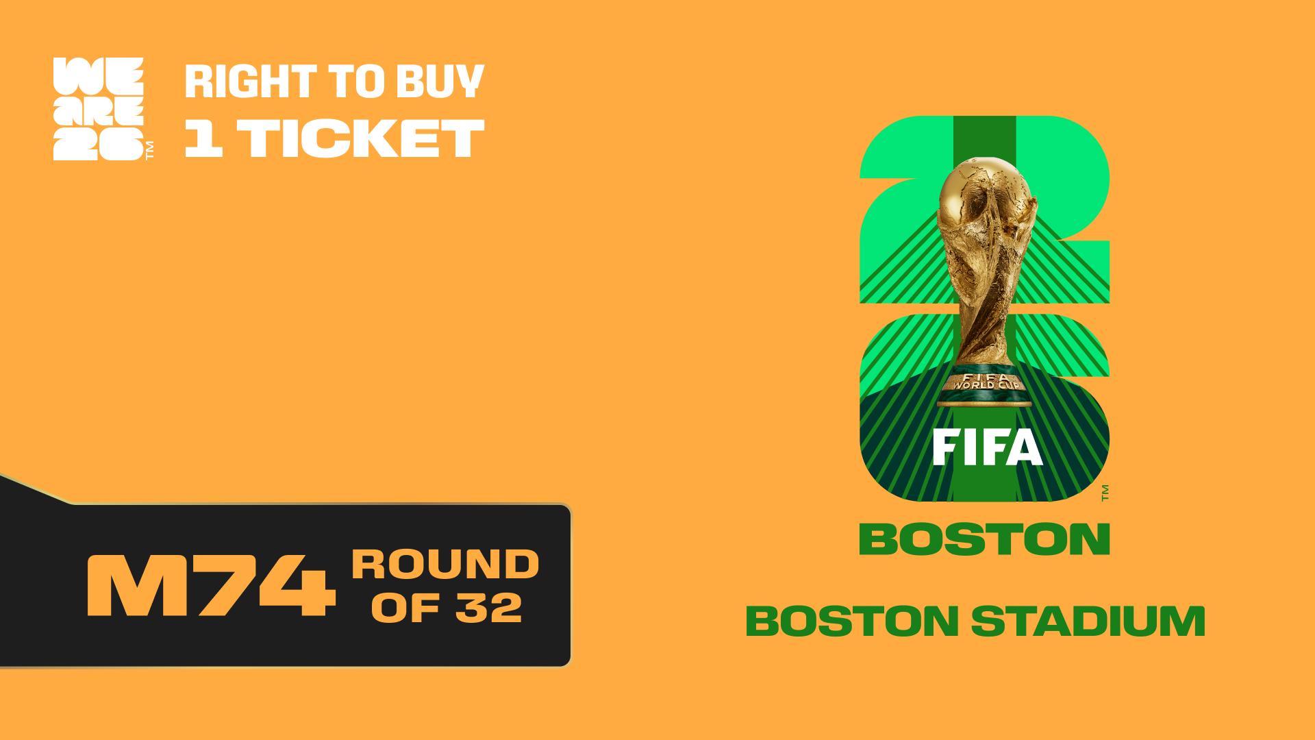 Collectible also valid as RTB for one ticket to M74