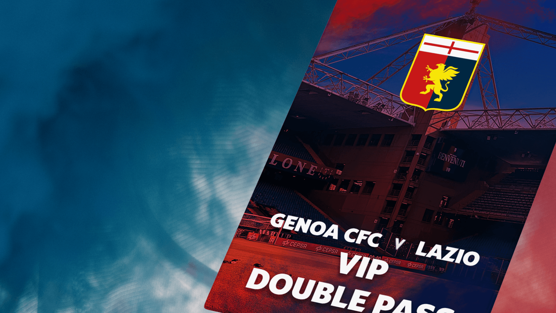 VIP Double Pass Genoa CFC x Lazio