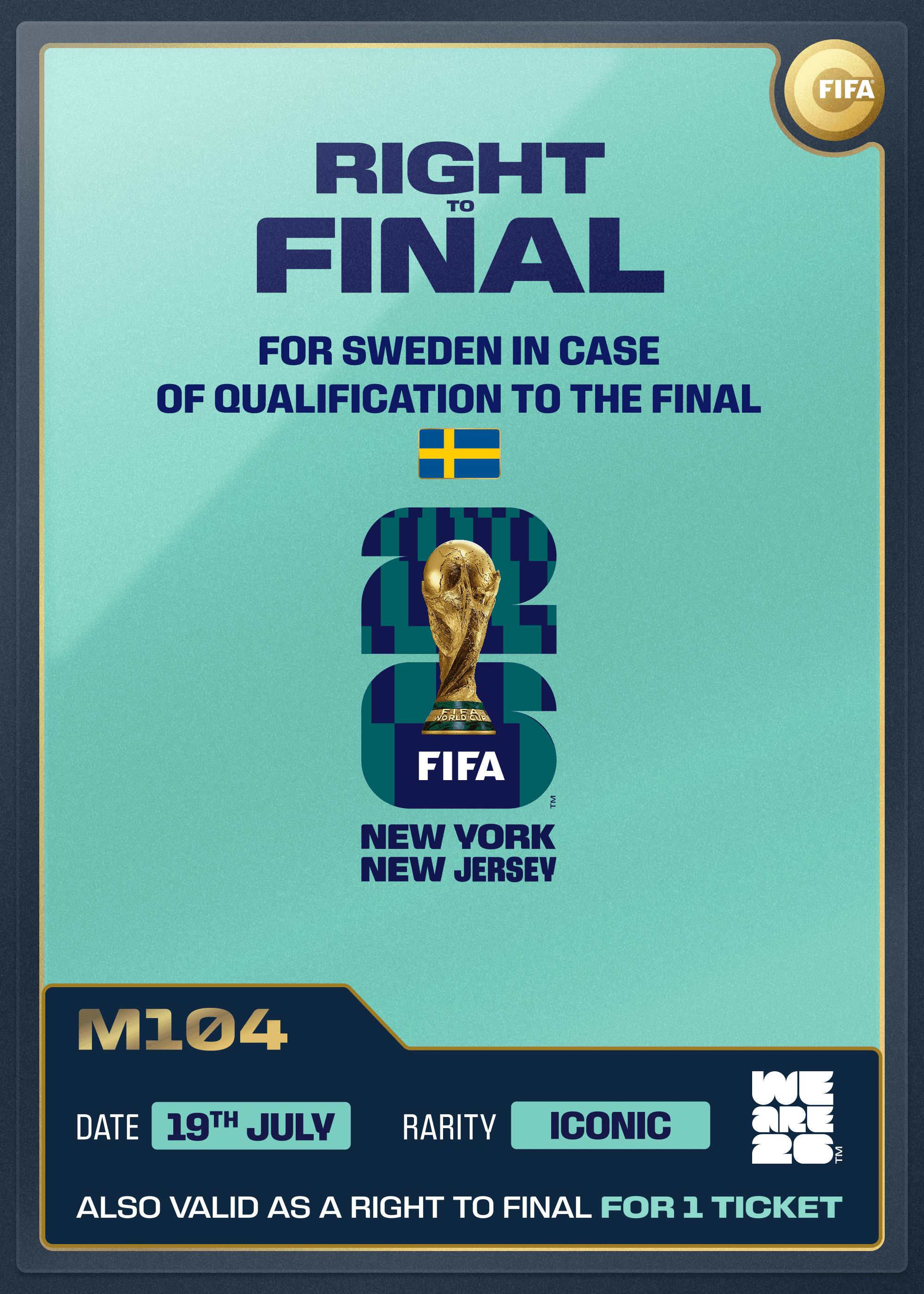 Right to Final: Team Sweden