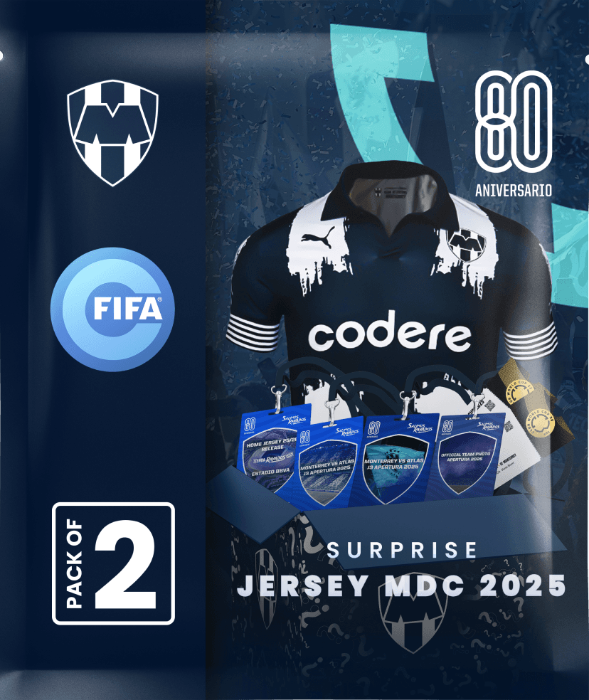 CF Monterrey - Jersey MDC 2025 | 80 Aniversario