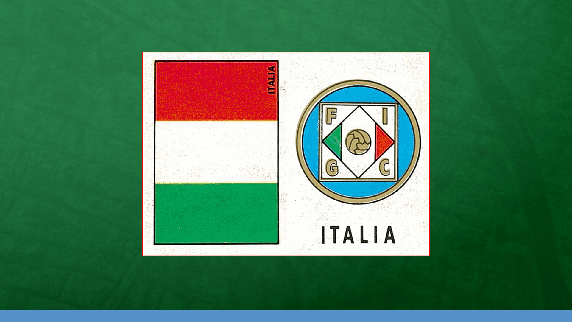 Italy team badge - MEXICO 1970