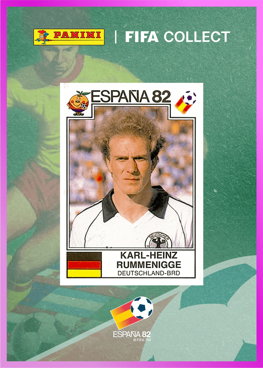 Rummenigge - SPAIN 1982 - FIFA Collect