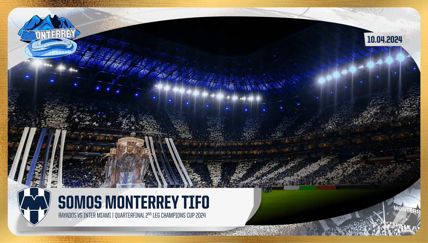 Somos Monterrey TIFO
