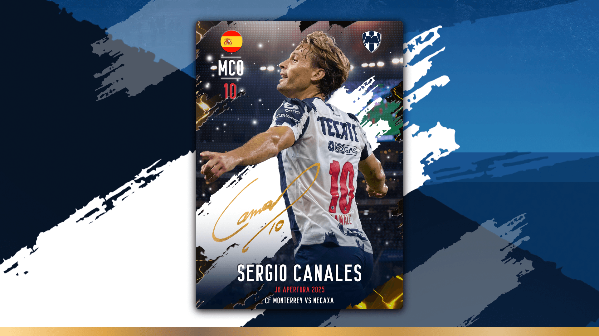 Olimpico Goal - Sergio Canales - Signed