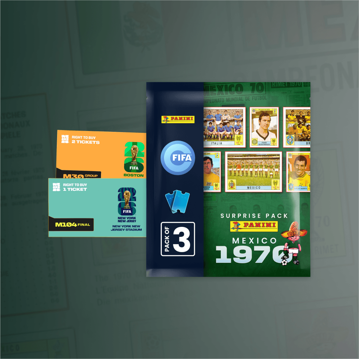 Surprise - Panini Mexico 1970