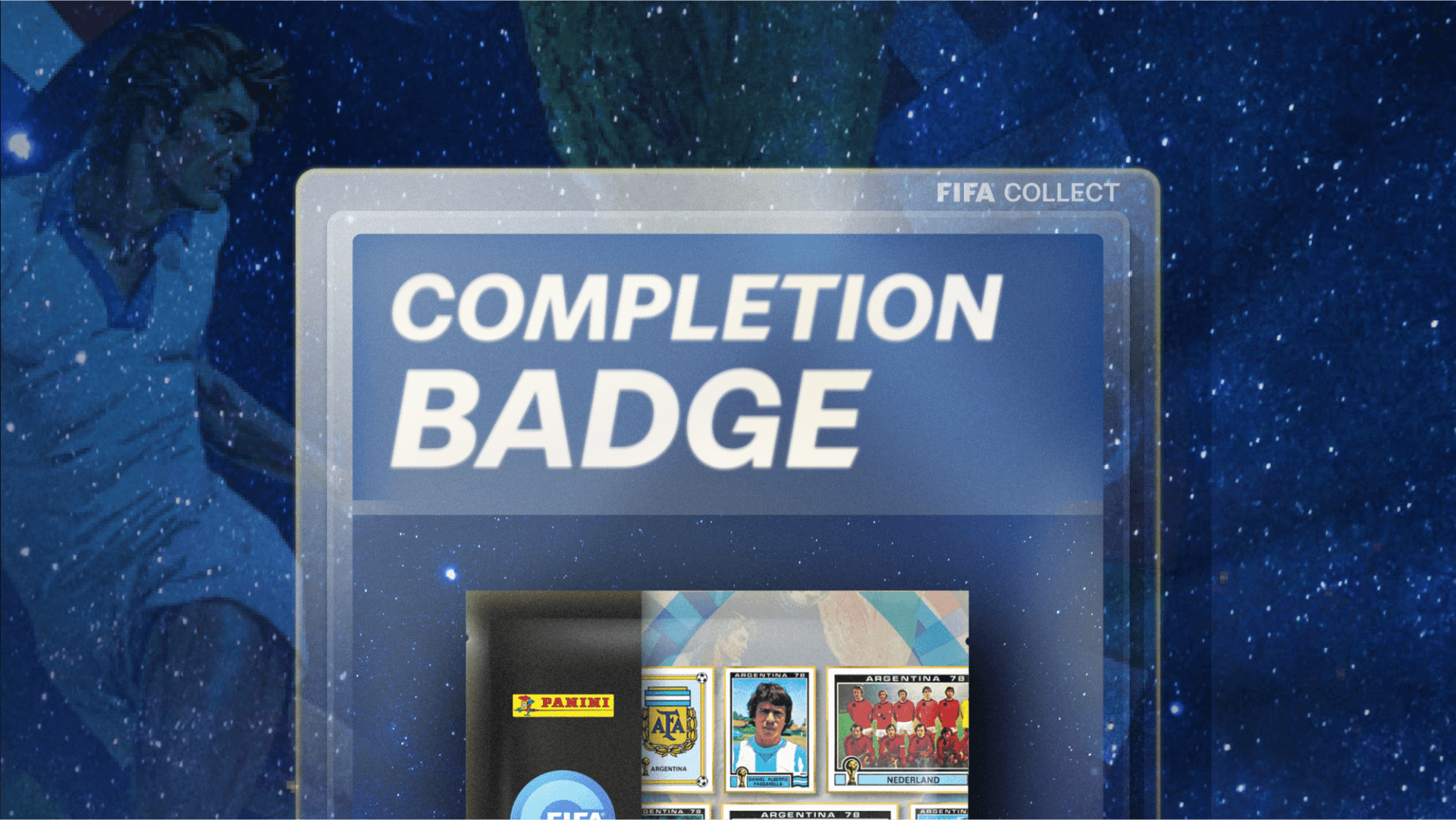 Surprise - Panini Argentina 1978 Challenge - Seal of Collection Completion