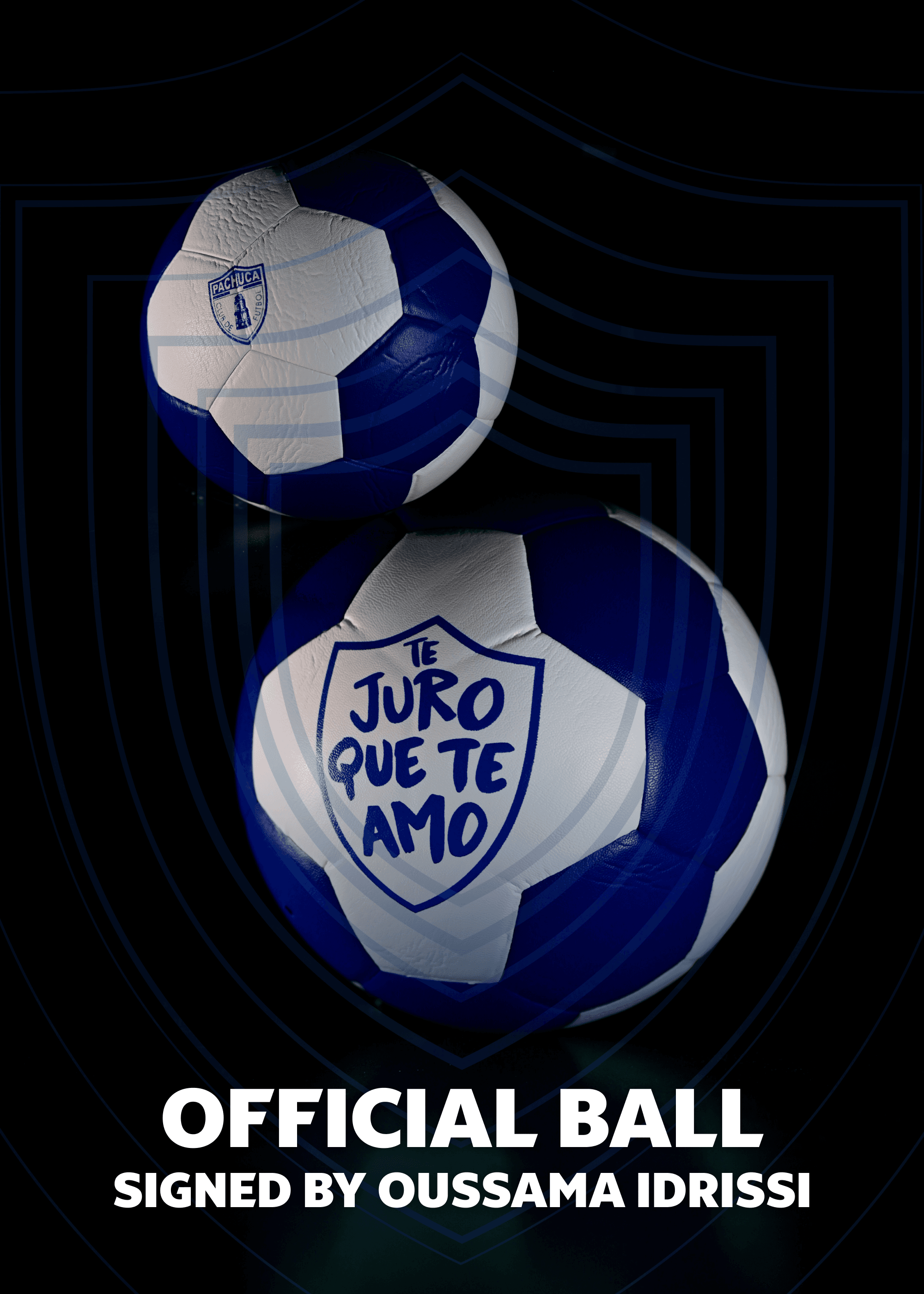 Balón Oficial - Firmado por Oussama Idrissi
