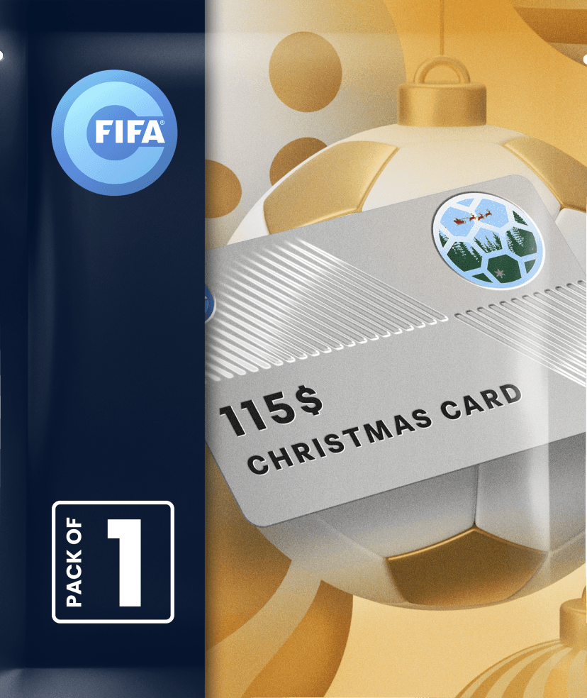 Carta di Natale FIFA Collect da $115