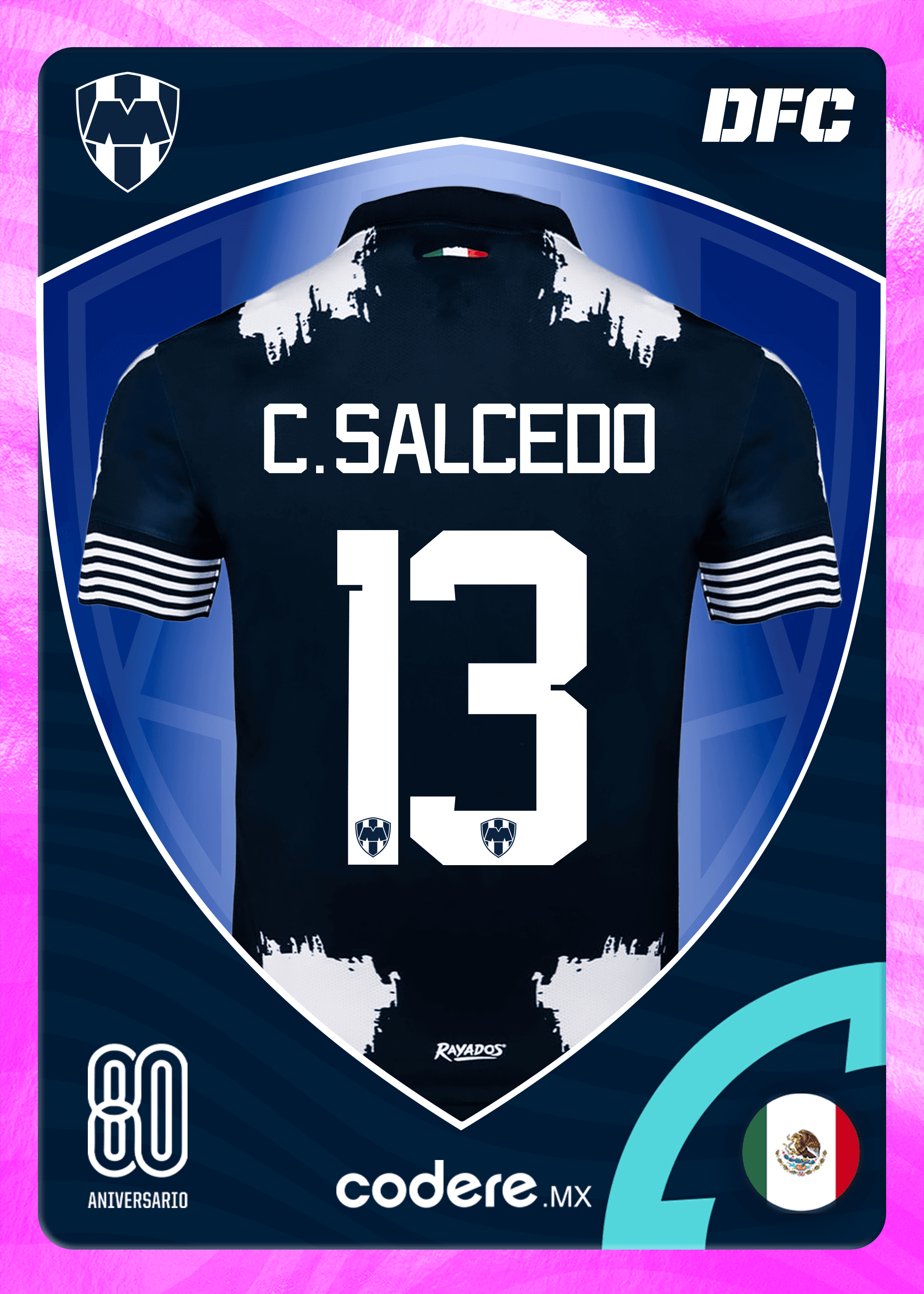 13. Carlos Salcedo