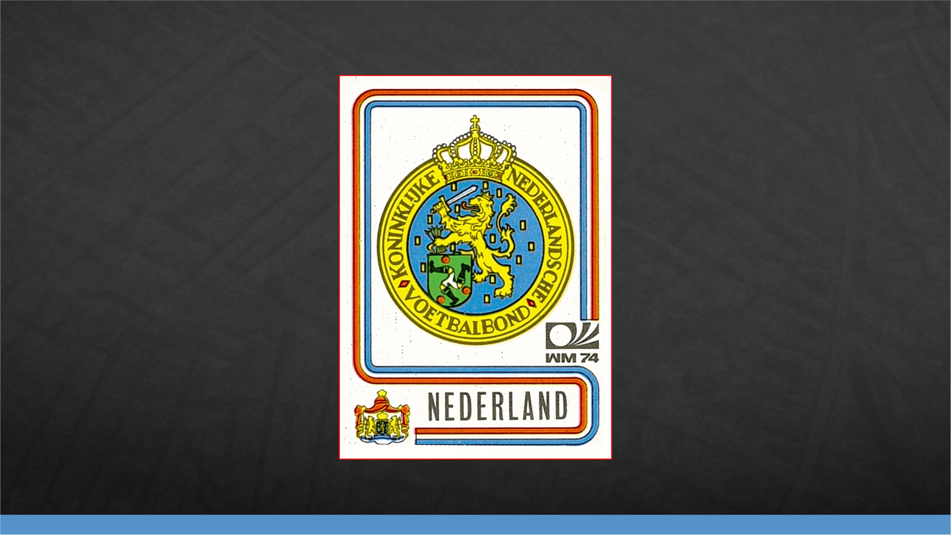 Netherlands Team Badge - München 1974