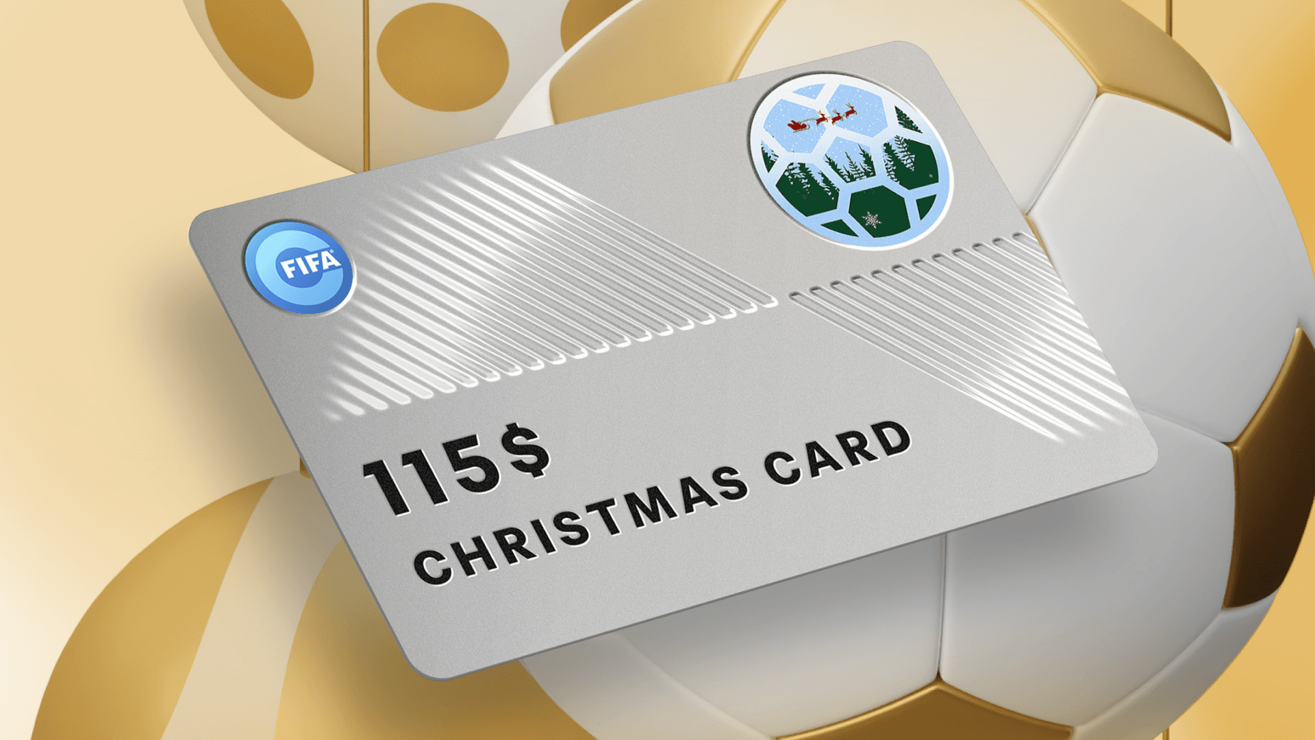 Carta di Natale FIFA Collect da $115