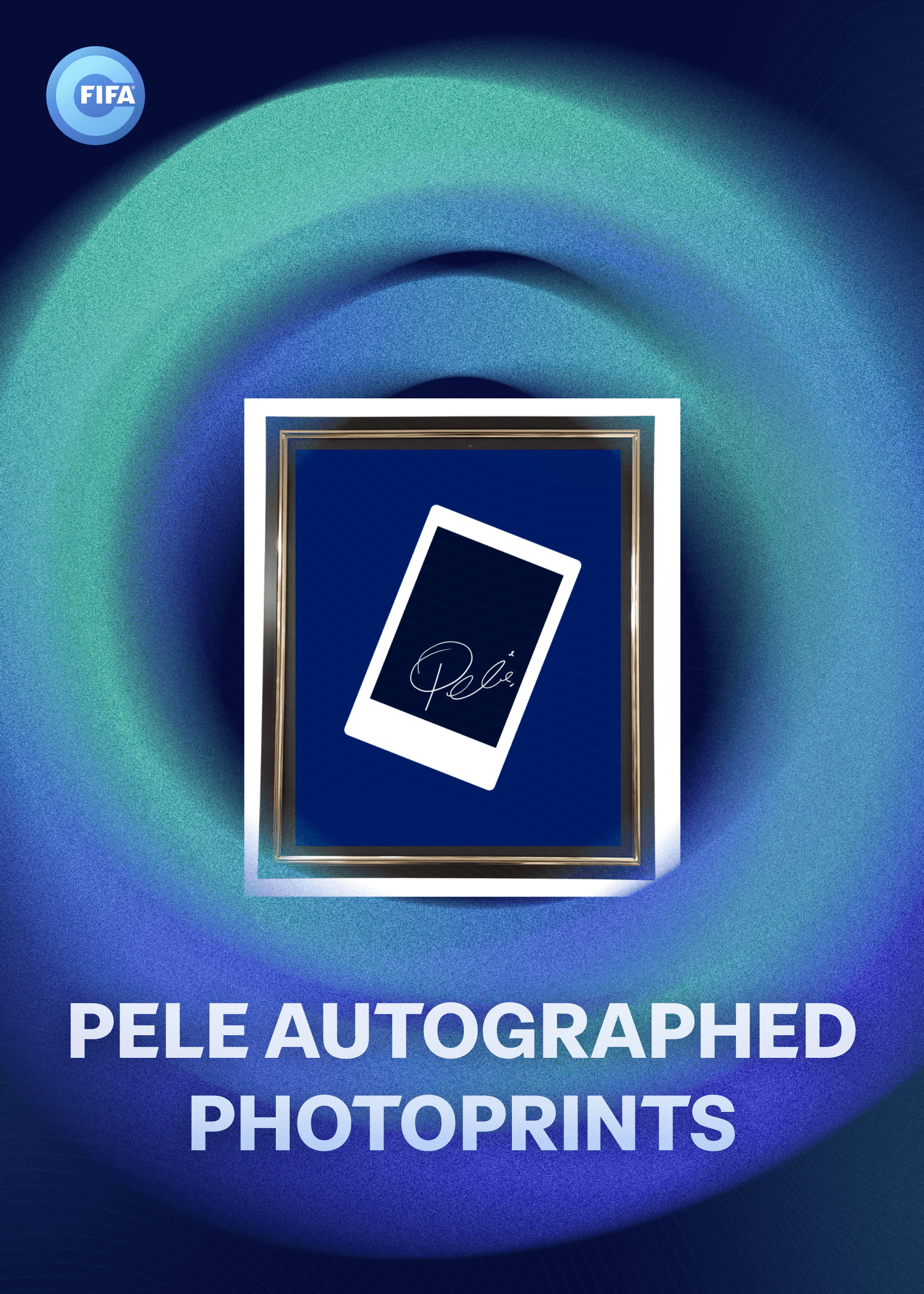 Pele Autographed Photoprint
