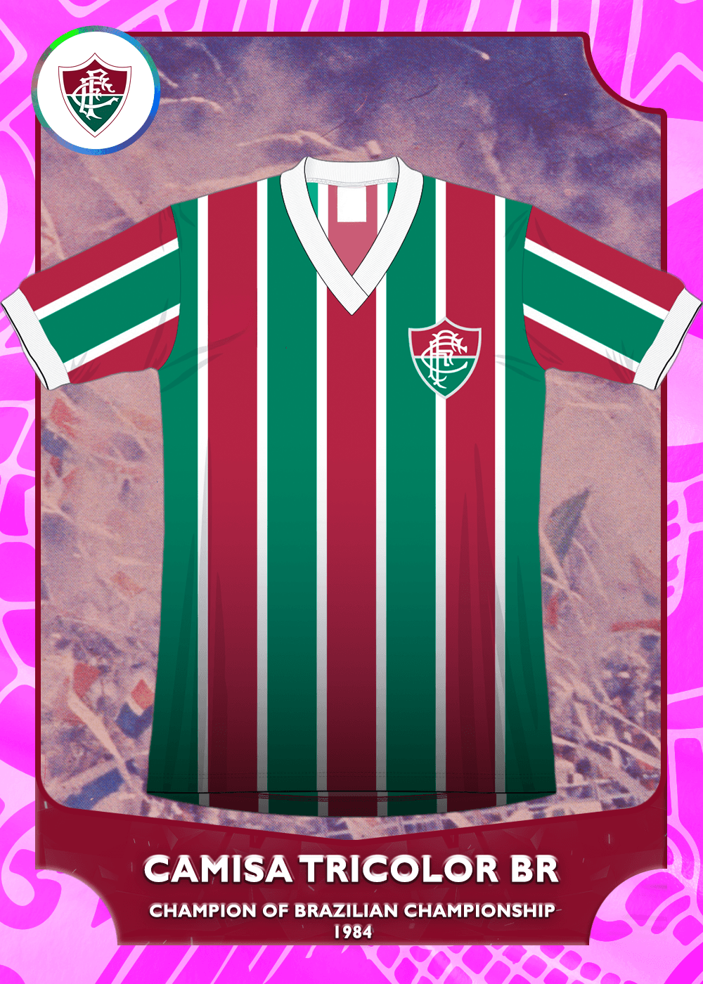 Camisa Tricolor BR - 1984