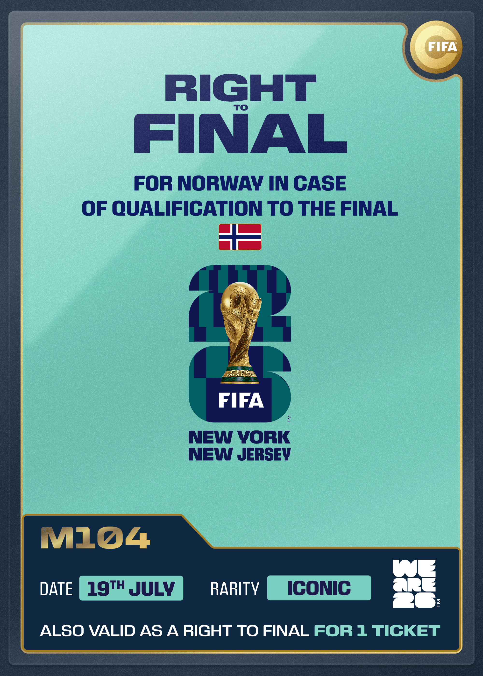 Right to Final: Team Norway