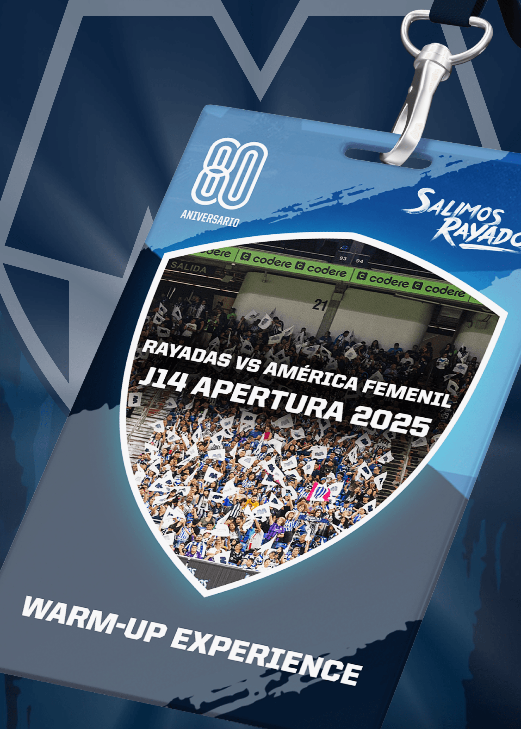 Warm-Up Experience Double Pass to Rayadas vs América Femenil - Matchday 14 Apertura 2025