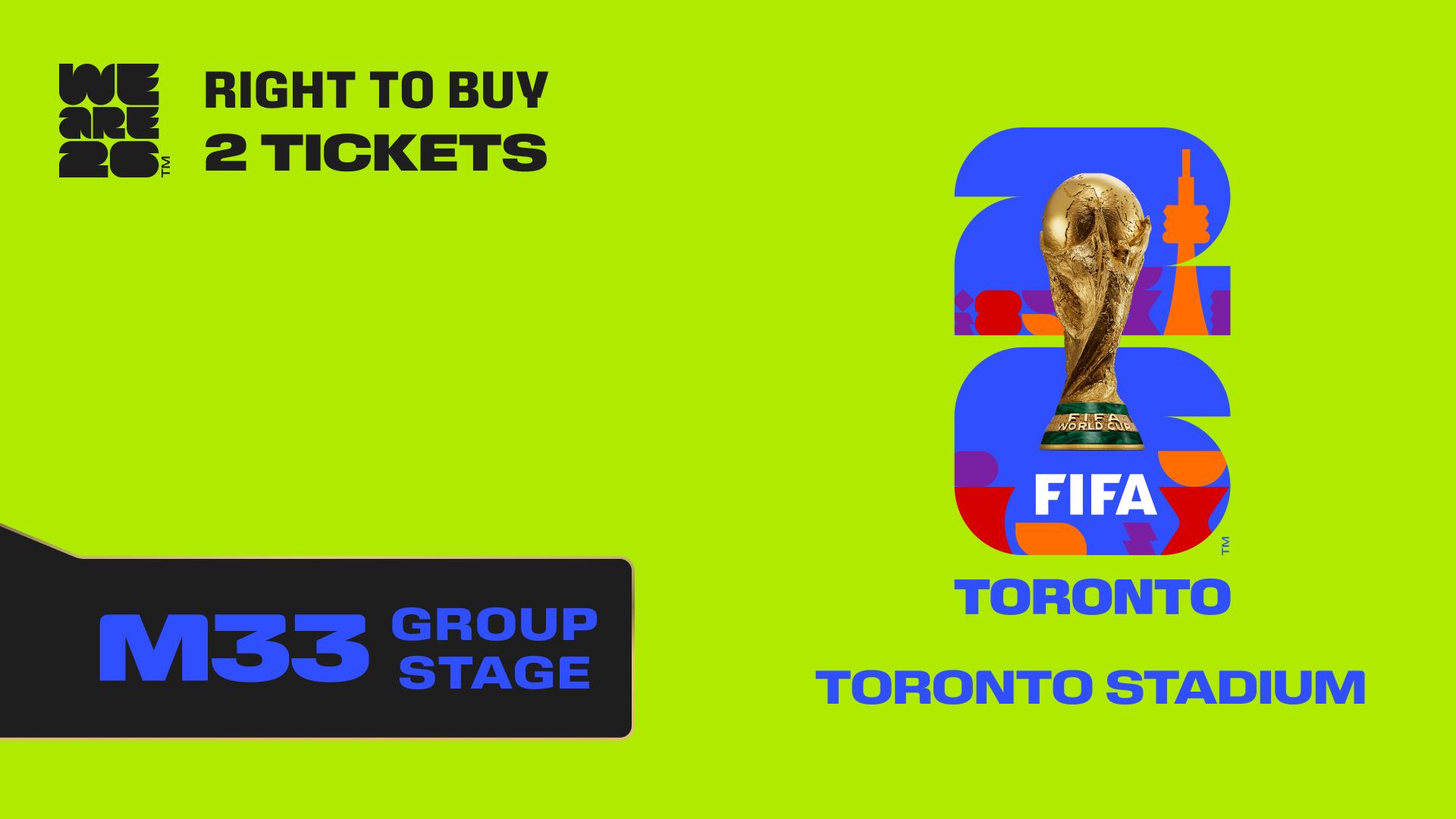 RTB M33 to FIFA World Cup 26™