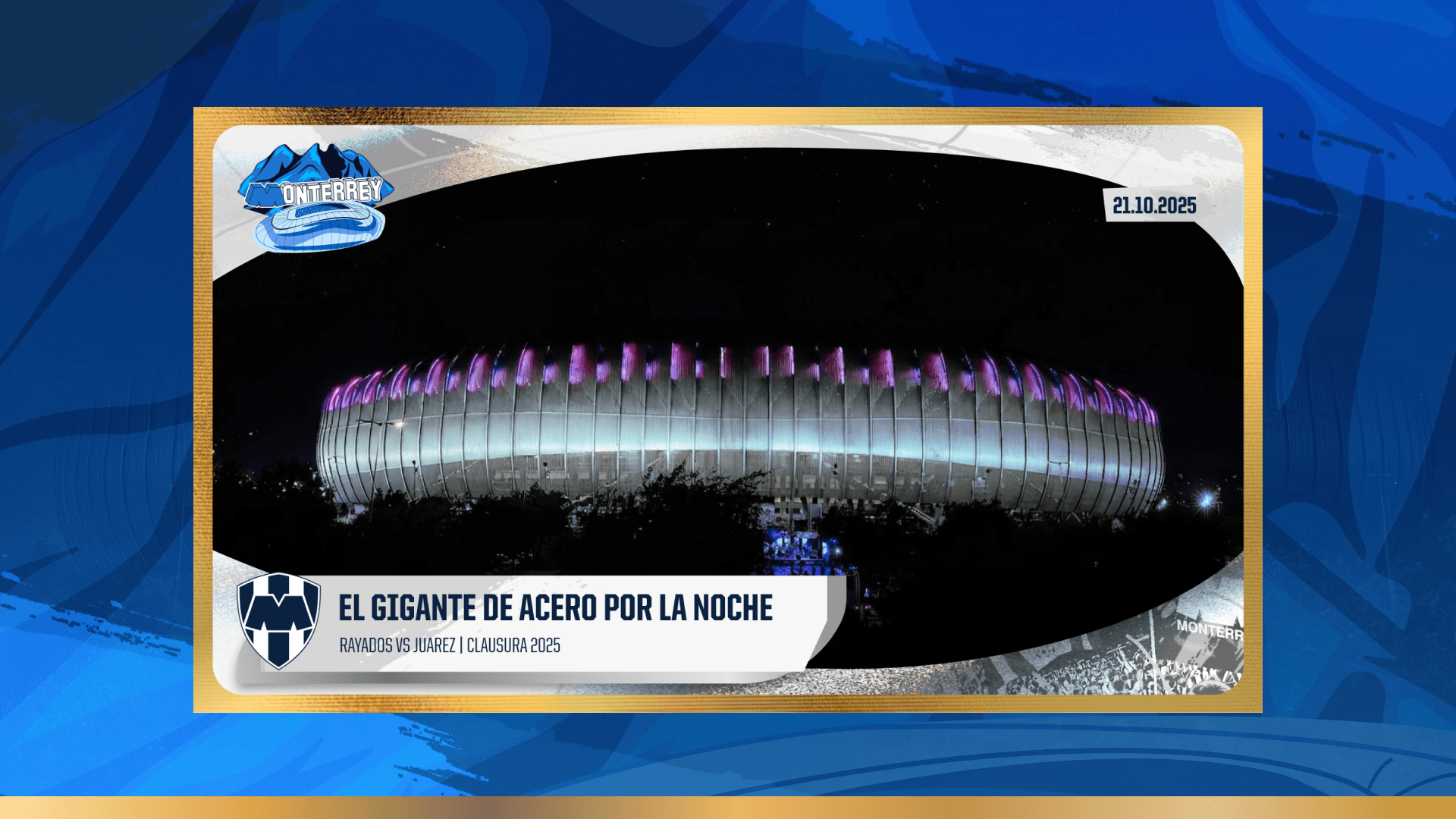 El Gigante de Acero por la Noche