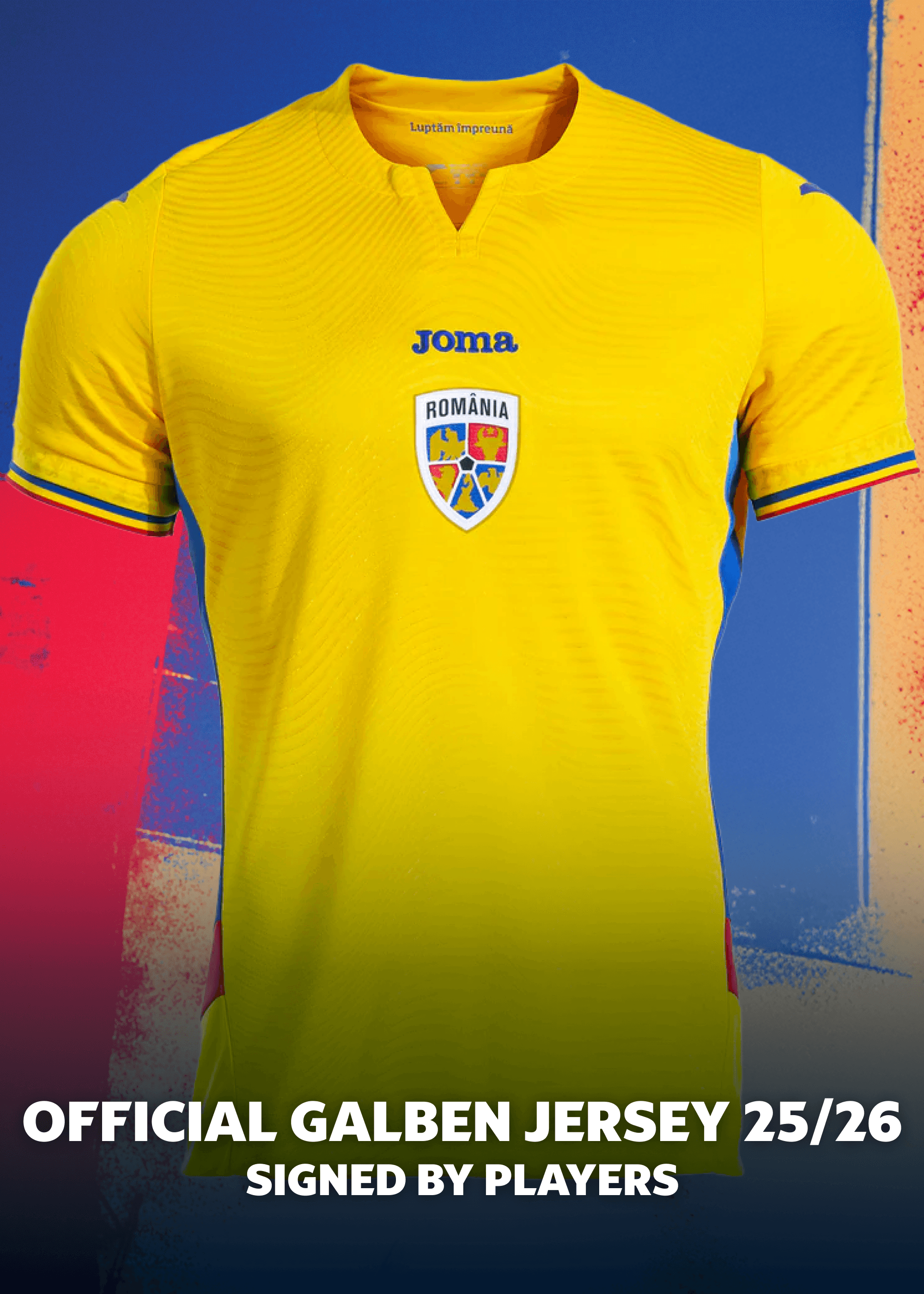 Official Galben Jersey 25/26 - Signed by Players