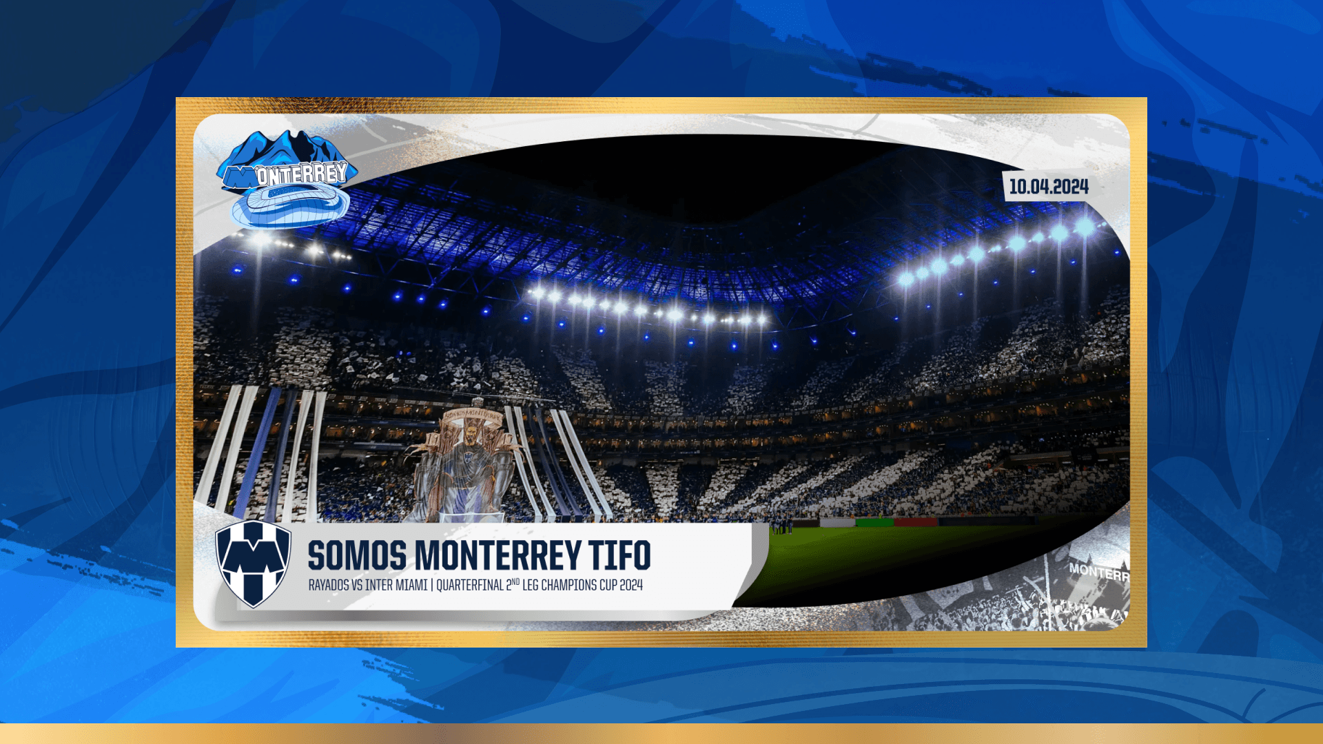 Somos Monterrey TIFO
