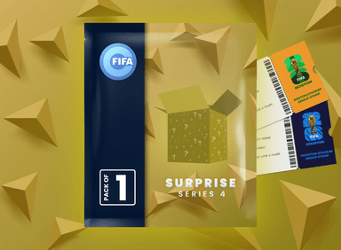 Fifa Packk Surprise Pack - Series 4 - FIFA Collect